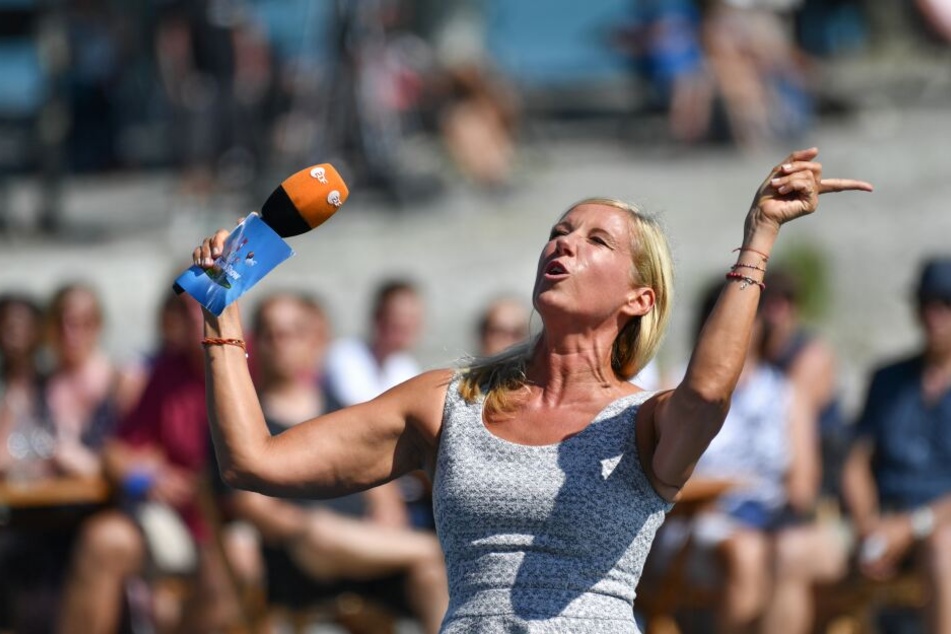 ZDF-Fernsehgarten-Moderatorin Andrea Kiewel.