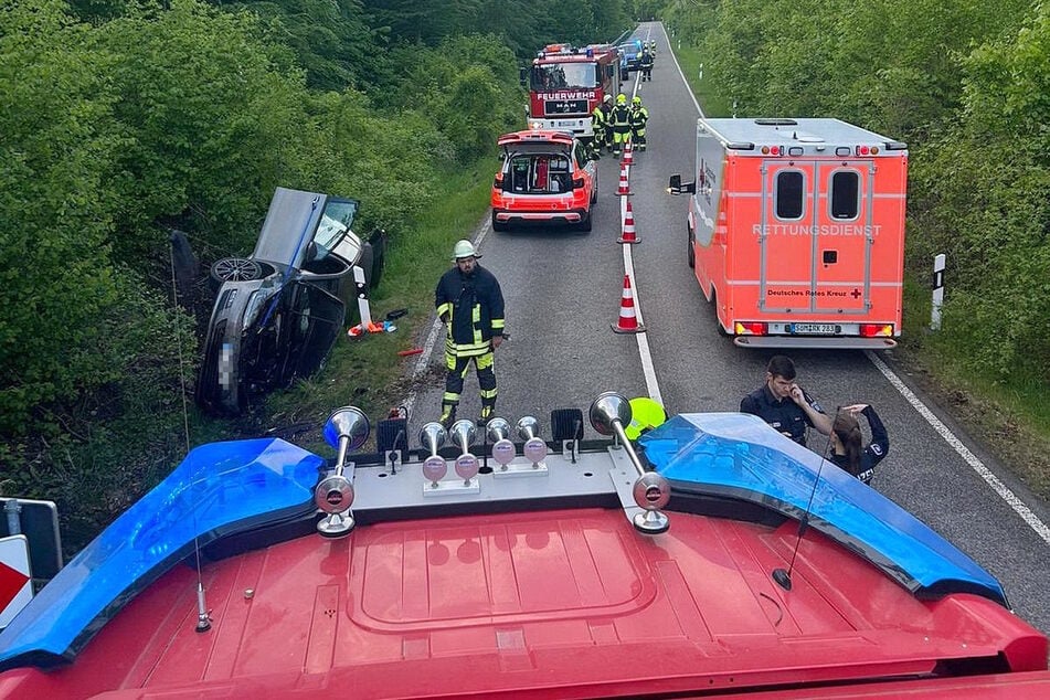 Mehrere Rettungskräfte waren im Einsatz.