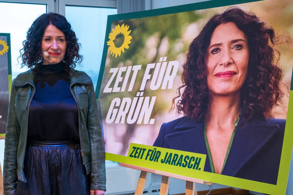 Bettina Jarasch (54) hat am Montag die Kampagne der Grünen für die Wiederholung der Berlin-Wahl vorgestellt.