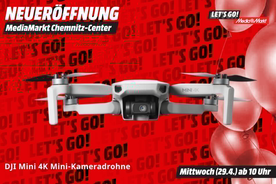 DJI-Mini-Kameradrohne Mini 4K.