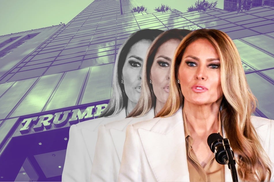 On Wednesday, Melania Trump shared a bizarre AI-generated video of herself teleporting into what appears to be the interior of Trump Tower.