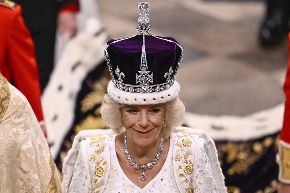 Die britische Königin Camilla (75).
