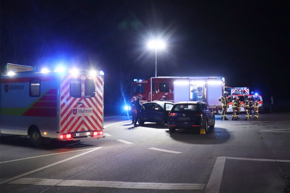 An beiden Autos wurden die Airbags ausgelöst.
