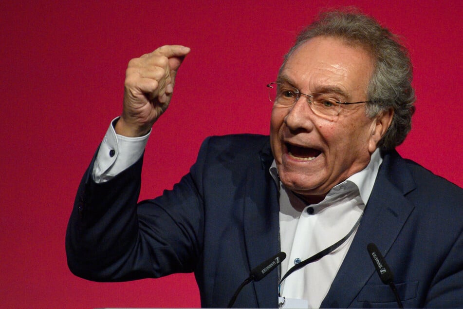 Bezieht als Teil des Bundesvorstands des BSW klare Position gegenüber der AfD: Klaus Ernst (71).