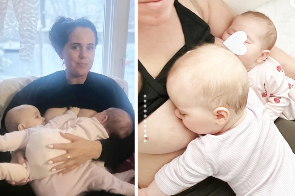 Weil Schwägerin im Krankenhaus lag: Frau stillt Baby kurzerhand mit