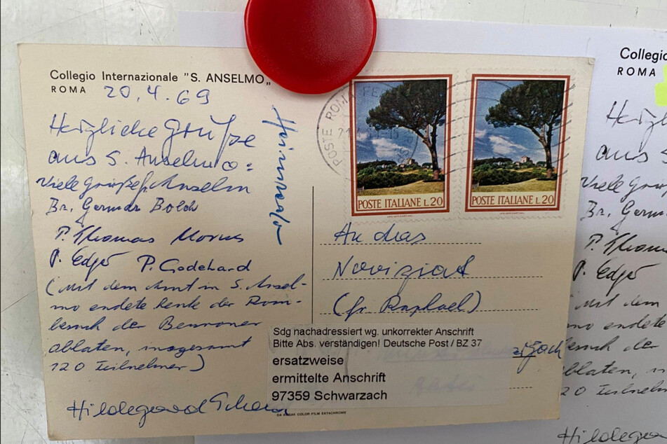 Die Post brauchte für die Zustellung der Postkarte über 50 Jahre.