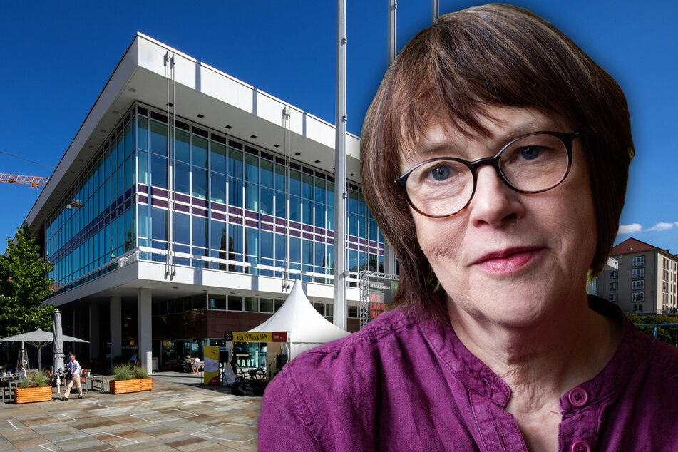 Kathrin Schmidt (63) tritt im Kulturpalast am Freitag erstmals als neue Dresdener Stadtschreiberin auf.
