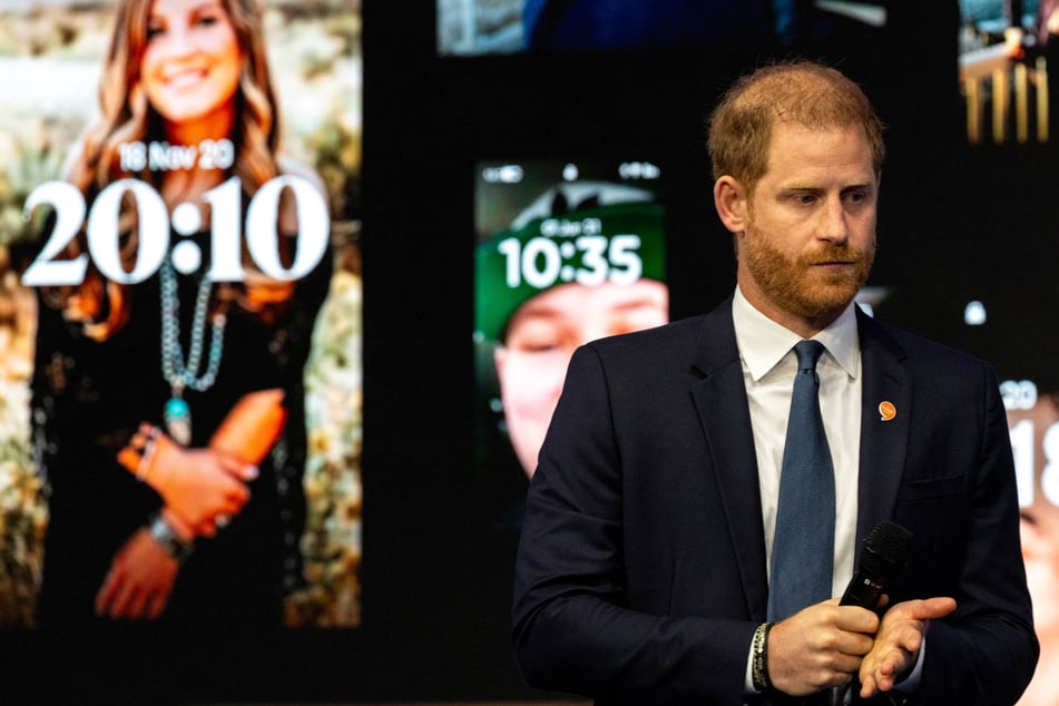 Prince Harry took part in the Clinton Global Initiative in New York on Tuesday, appearing as a star guest, close to the end of the session entitled Everything Everywhere All At Once.