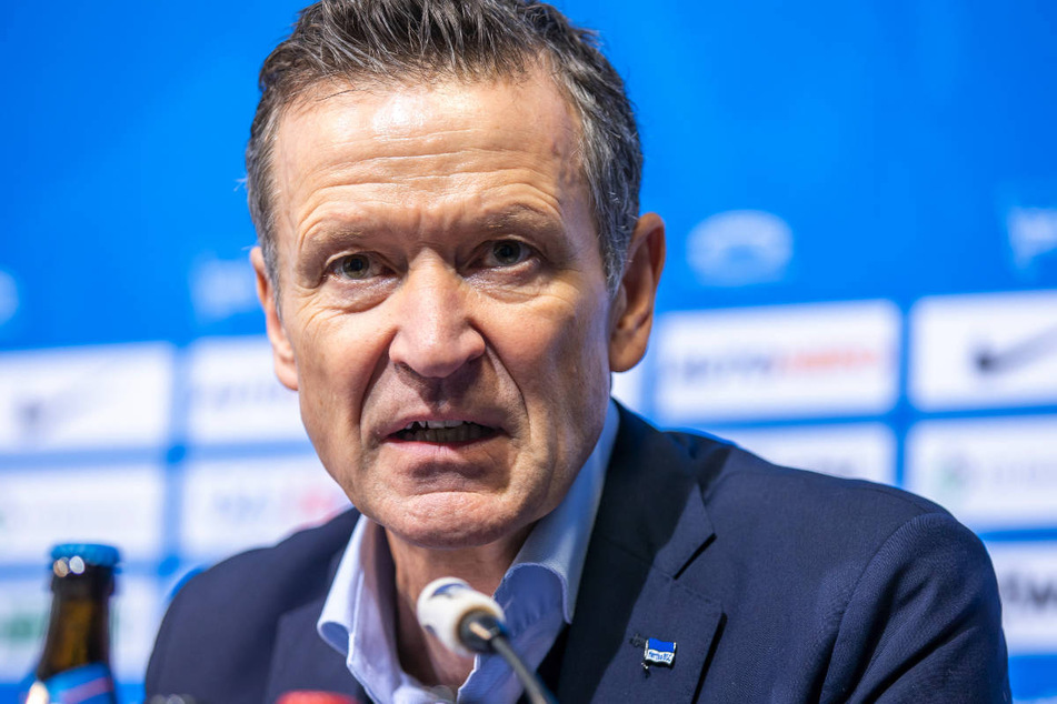 Geschäftsführer Thomas Herrich (59) hat in einer Vereinsmitteilung für die Verlängerung einer Hertha-Anleihe geworben.