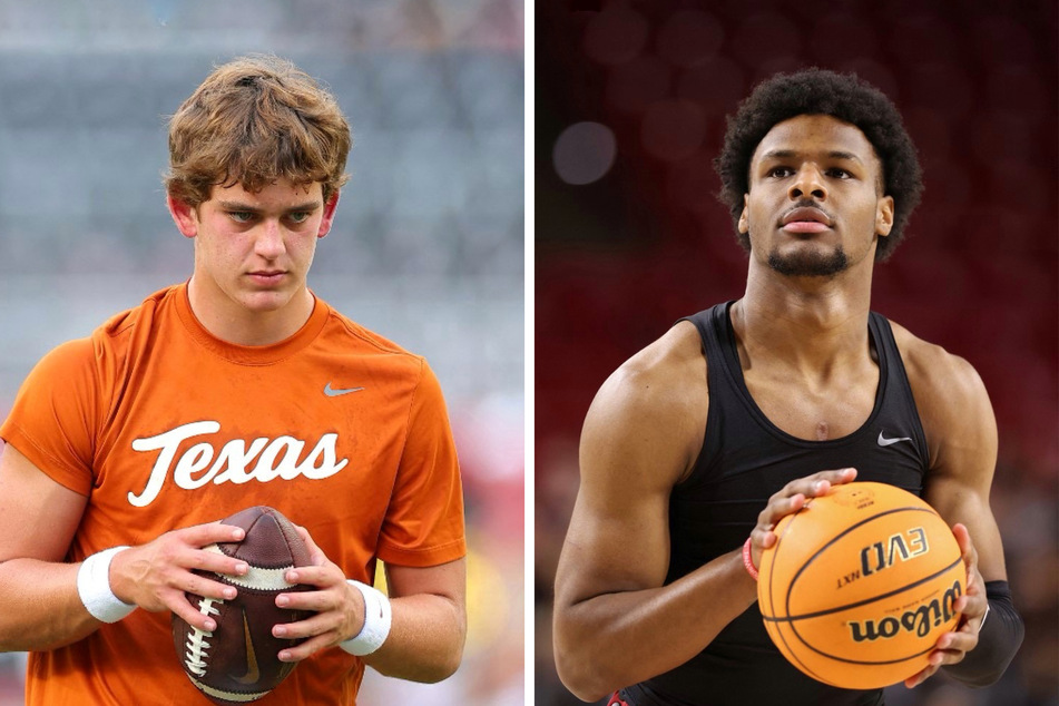 Texas' Arch Manning and USC's Bronny James share a common trait among sports fans: being seen as products of nepotism in sports.