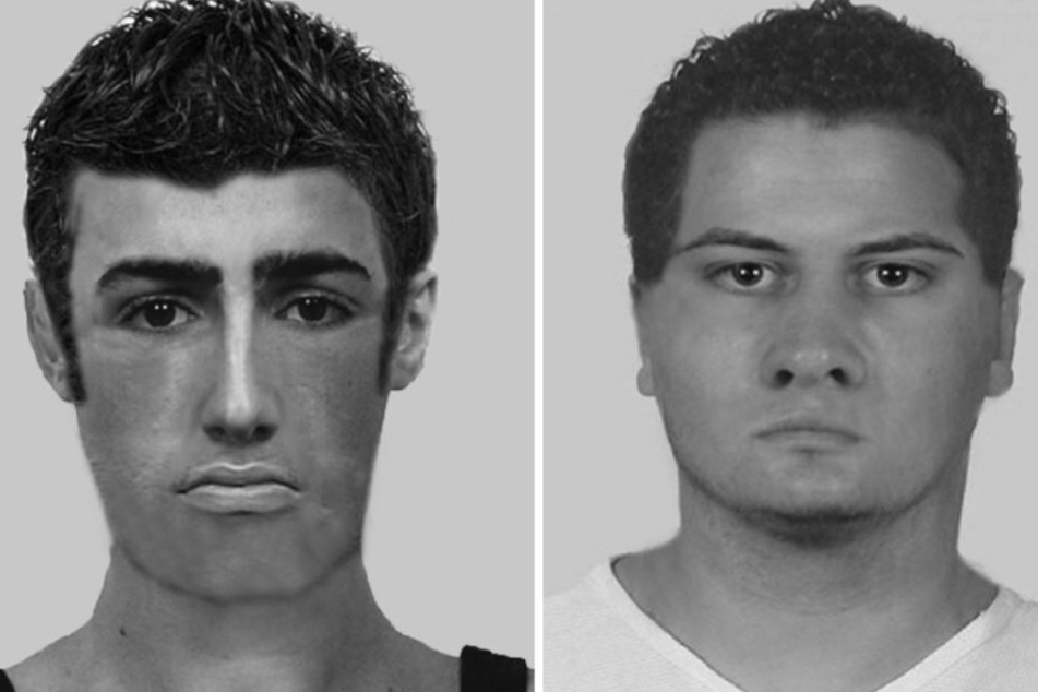 Mit diesen Phantombildern sucht die Polizei nach den Betrügern.