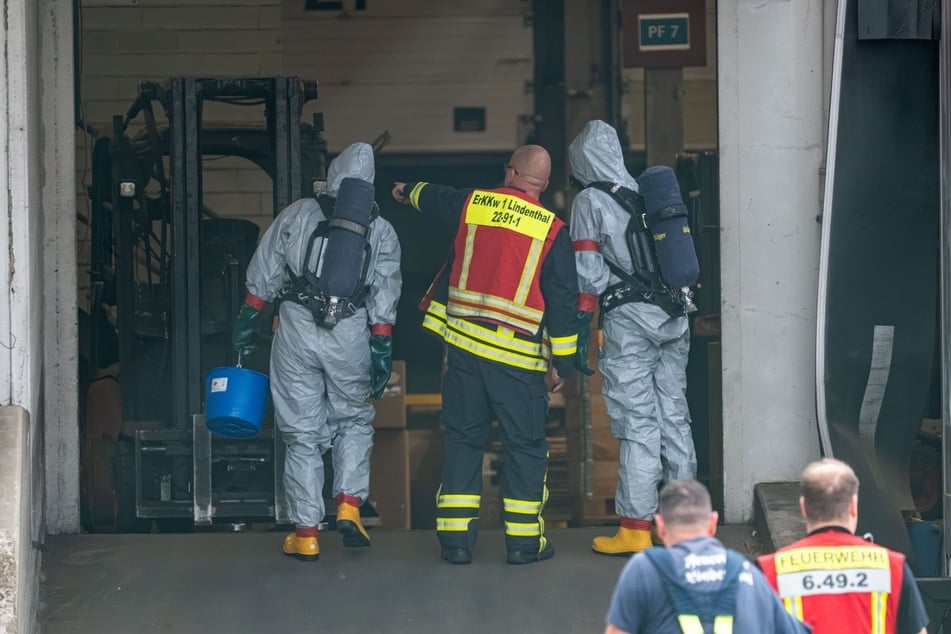 Auf dem Gelände des Logistikunternehmens DSV in Leipzig ist es Freitagabend zu einem Gefahrguteinsatz gekommen.