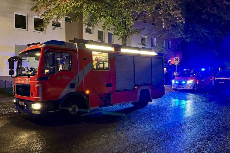 Die Feuerwehr musste am Samstagabend zu einem Brand in der Emmentaler Straße ausrücken.