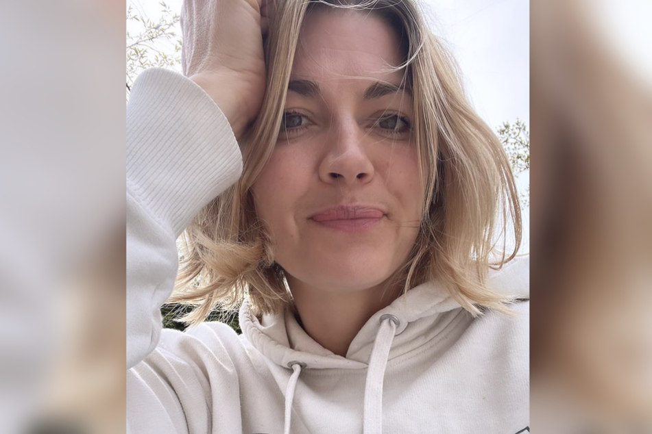 Nina Bott (44) auf Instagram.