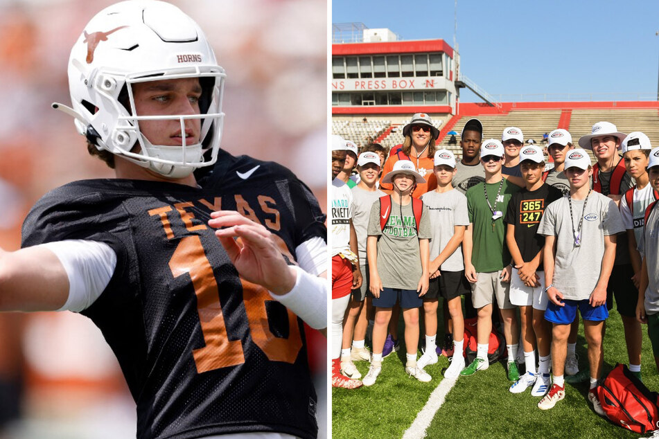 Texas' freshman quarterback Arch Manning will headline a stacked college football roster at 2023 Manning Passing Academy.