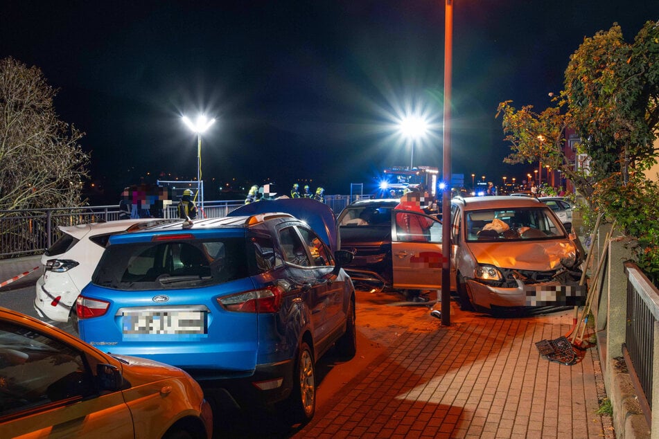 Crash am späten Montagnachmittag auf der B172 in Bad Schandau.