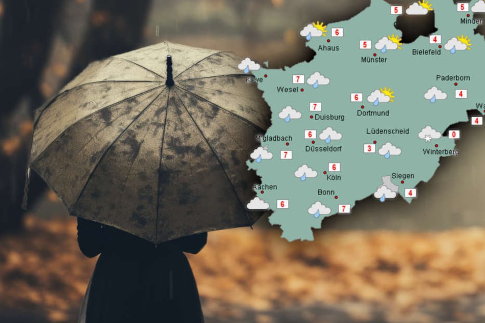 Fieser Wochenstart mit Schmuddel-Wetter: Jetzt kommt der Winter nach NRW