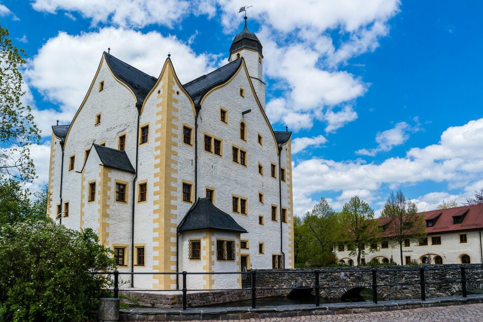 Das Wasserschloss Klaffenbach liegt südlich von Chemnitz und ist eine kleine Oase für Liebhaber der Renaissance.