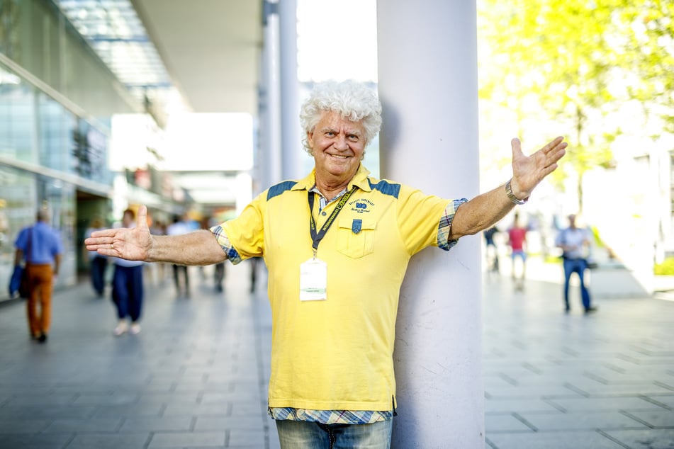 Joachim Schlese (80) ist froh, dass er in diesem Jahr doch noch ein kleines Dixieland Festival veranstalten kann.