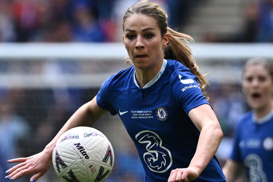Die 31-Jährige lief insgesamt 44-mal für den FC Chelsea auf.