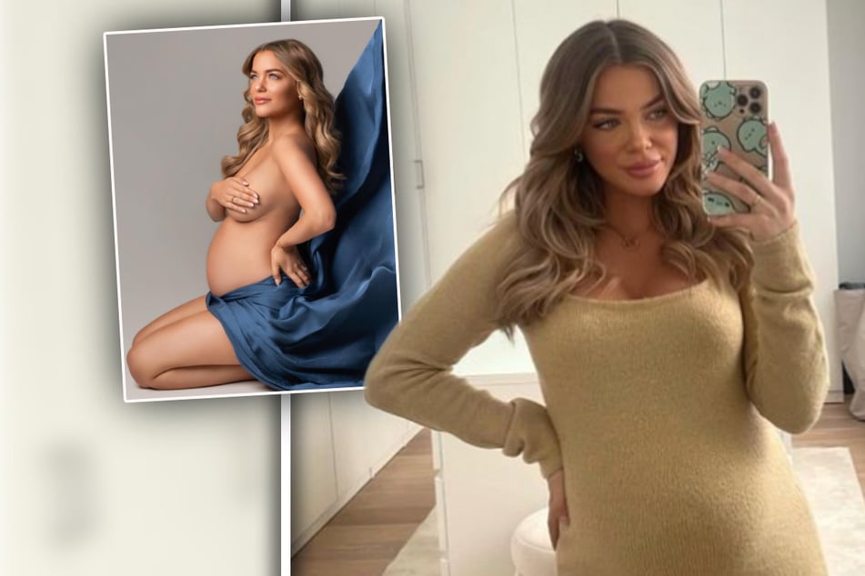 Laura Maria Rypa teilt Oben-ohne-Foto mit Babybauch, Fans entsetzt