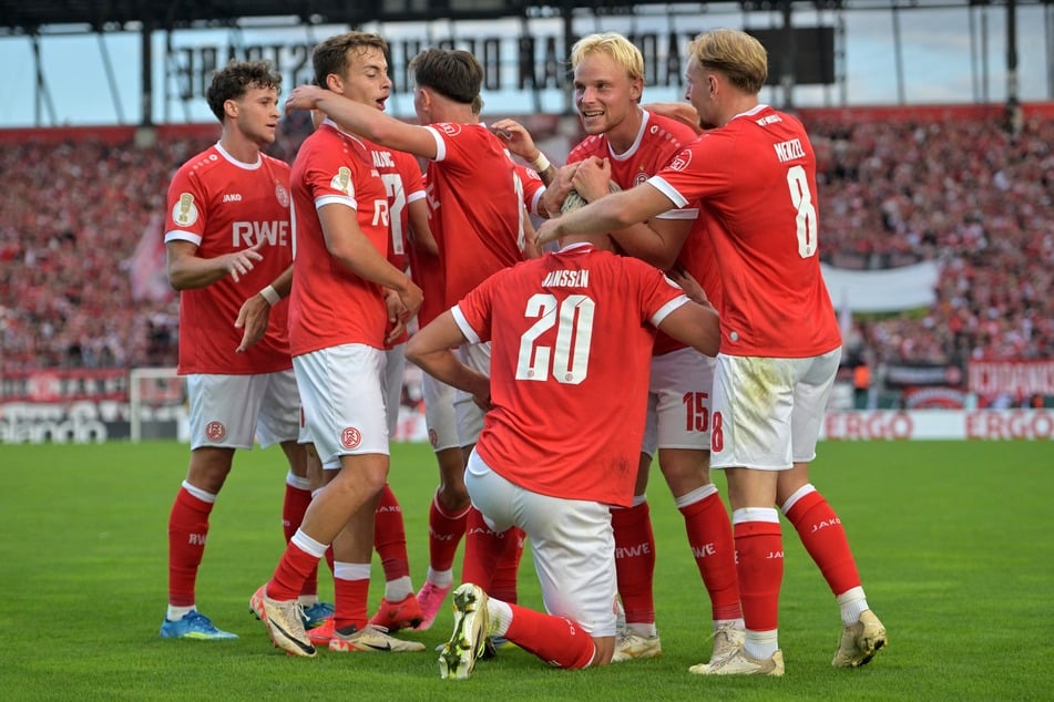Rot-Weiss Essen hatte in der ersten Runde den FC St. Pauli mit einem 2:0-Heimsieg ausgeschaltet.