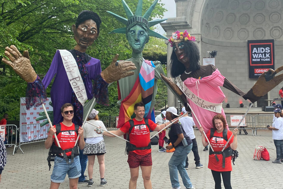 AIDS Walk New York brings "great vibes" in rainbow return to Central Park