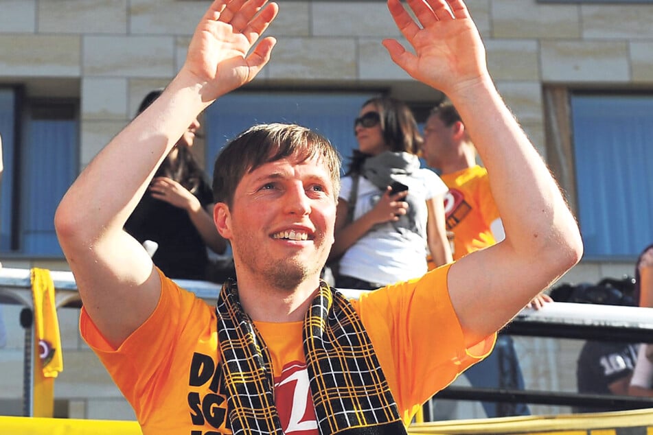 Volker Oppitz stieg 2011 mit Dynamo in die 2. Bundesliga auf.