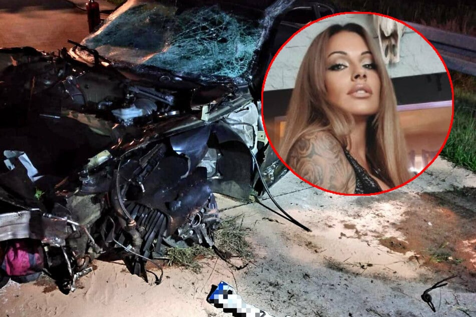Horror-Crash auf der A11: Ex-BTN-Star Julia Jasmin Rühle kracht mit Porsche in Leitplanke