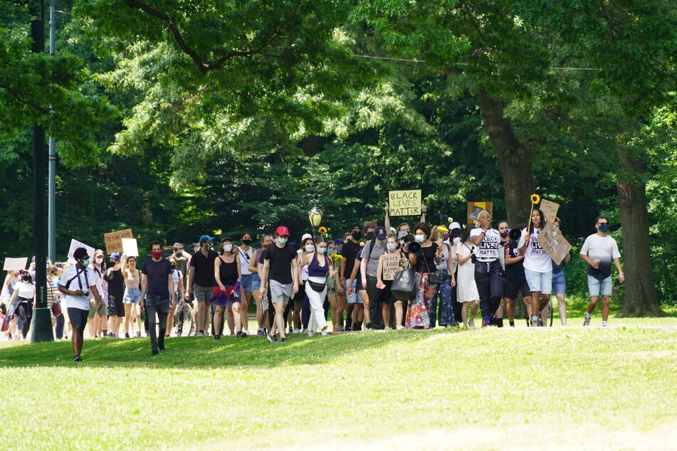 Juneteenth celebrations were held in Central Park at the site of Seneca Village, once a predominantly Black community between 1825 and 1857.