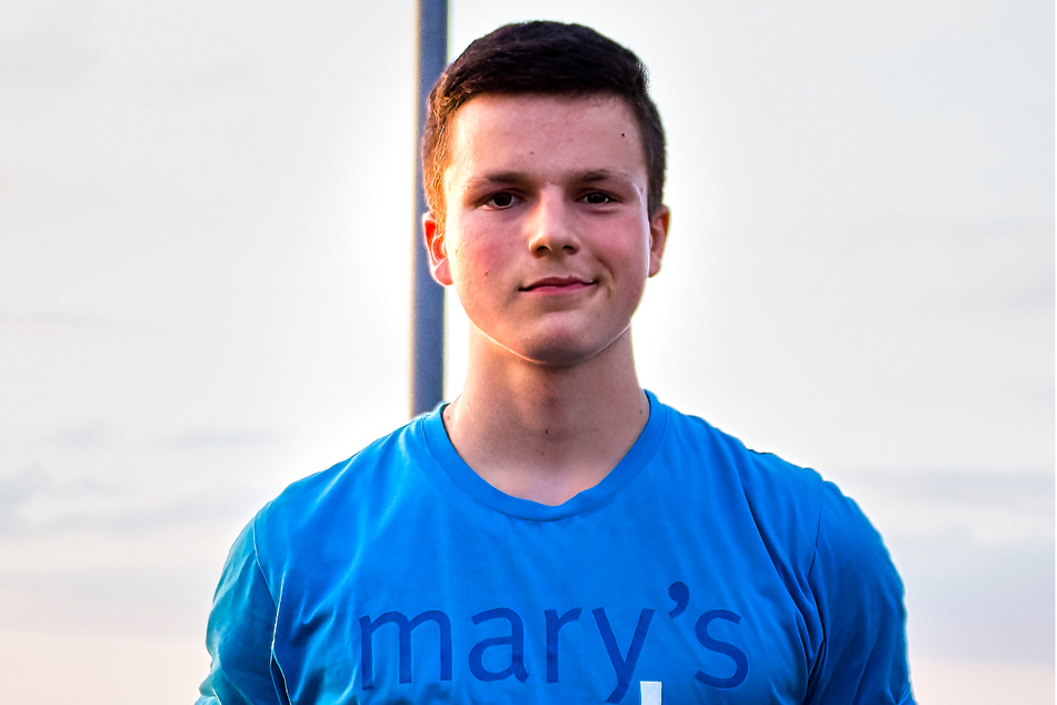 Denis Holub (16) will mit seiner Aktion Menschen zum Spenden anregen.
