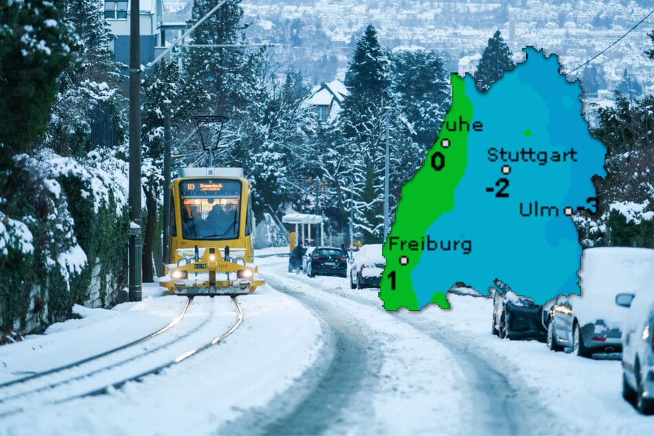 DWD warnt: Gefährliche Glätte durch Niederschlag im Südwesten