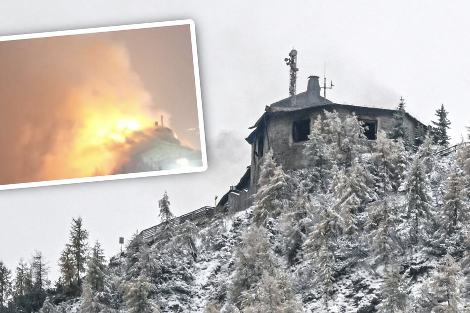 Feuer im "Adlernest"! Kehlsteinhaus in Berchtesgaden wohl nicht mehr zu retten: Verdächtiger in Gewahrsam