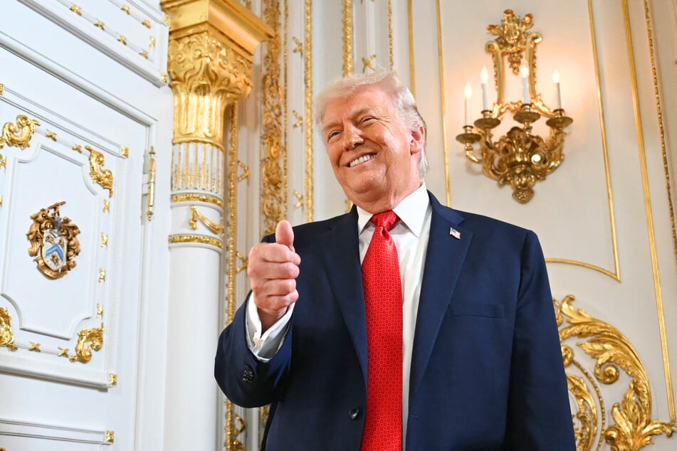 On Thursday, President Donald Trump (pictured) pardoned convicted criminal Adriana Camberos – his second time doing so.