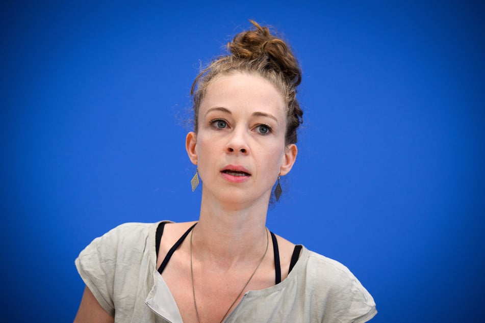 Helena Steinhaus (38) von Sanktionsfrei e.V. ruft regelmäßig zu Spendenaktionen auf.