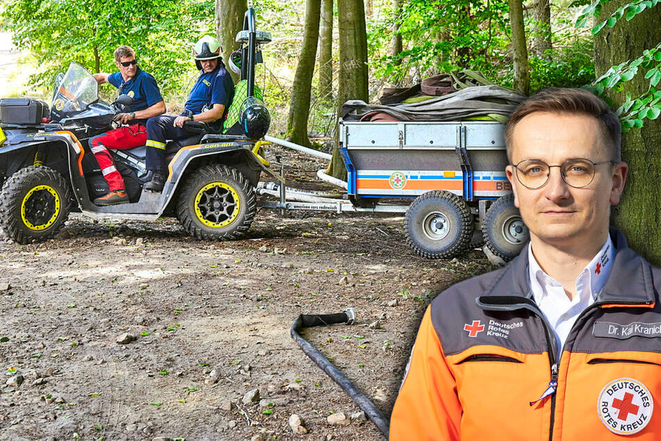 Neue Spezial-Fahrzeuge! DRK Sachsen will Bergwacht für Waldbrände rüsten