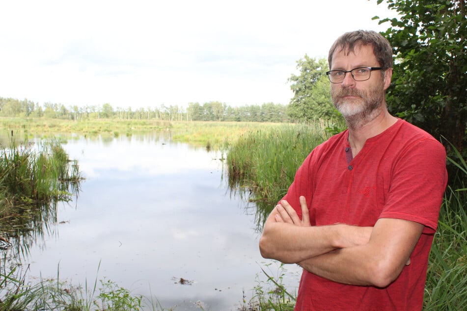 Michael Striese (55) ist "selbst und ständiger" Elchexperte.