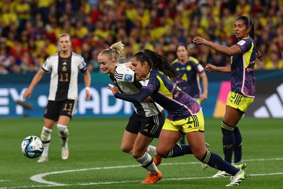 Kolumbien präsentierte sich als unerwartet harter Widersacher der deutschen Mannschaft.