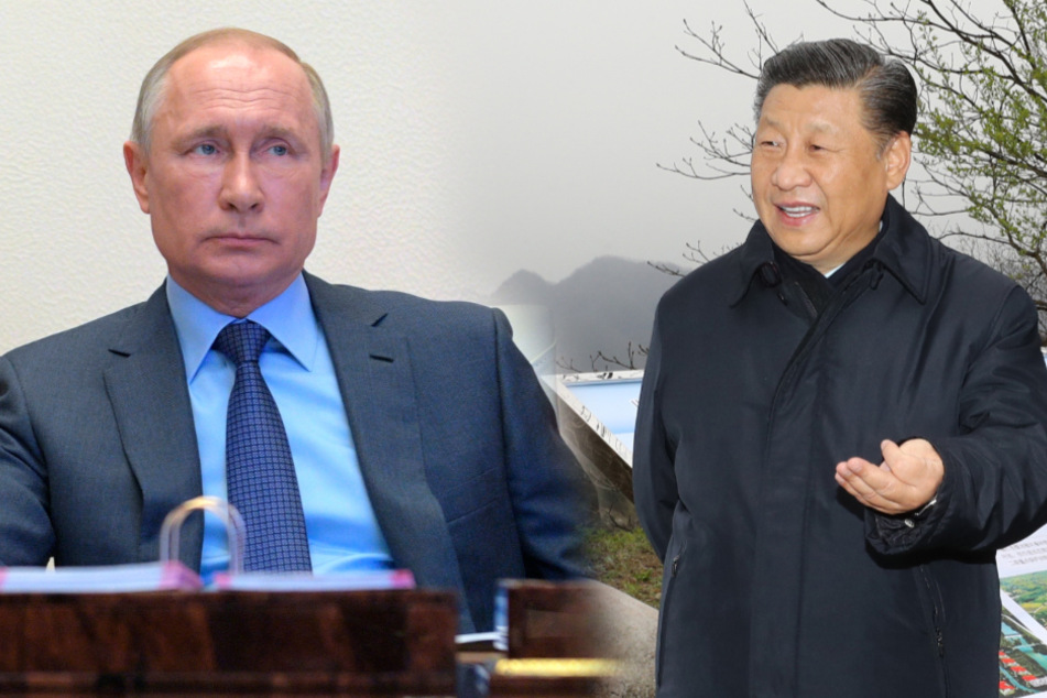 Der russische Präsident Wladimir Putin (67) und der chinesische Präsiden Xi Jinping (66).