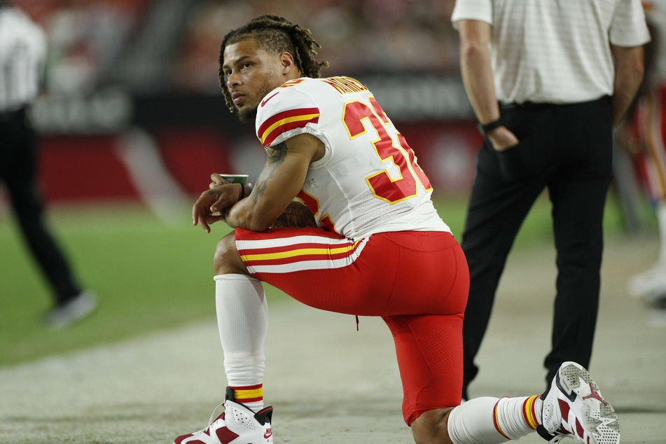 Chiefs defensive back Tyrann Mathieu's status for Week 1 is still uncertain as his team waits for negative COVID test results.