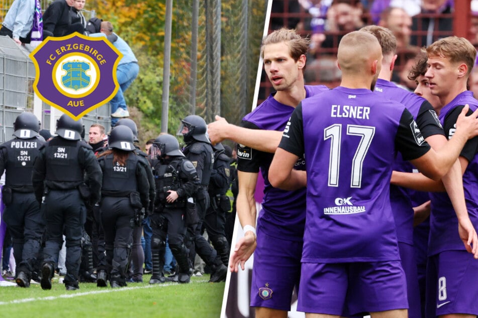 Von Dynamo-Anhängern provoziert? Aue siegt im Sachsenpokal, aber Fans sorgen fast für Abbruch