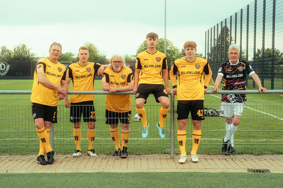 Das neue Heimtrikot von Dynamo Dresden ist ein Retro-Shirt.
