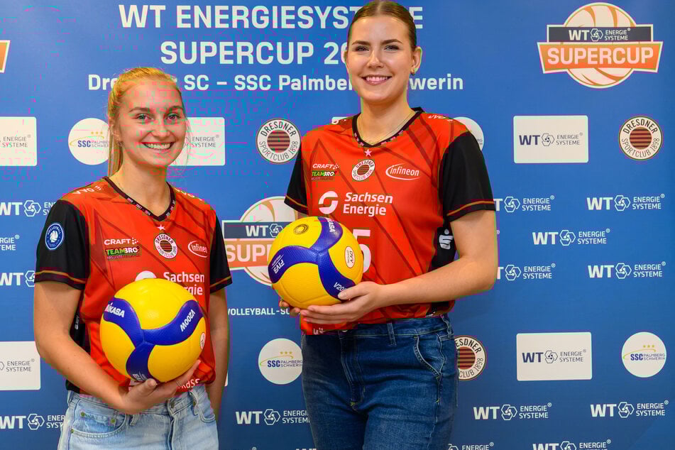 Patricia Nestler (24, l.) hat beim DSC verlängert, ihre Kapitäns-Kollegin Marta Levinska (24, r.) wird den Klub verlassen.