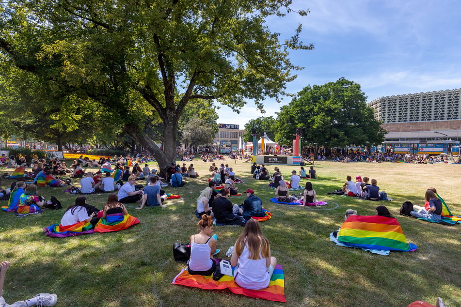 2020 feierte der CSD aus Corona-Gründen mit Abstand und einem abgespeckten Programm.