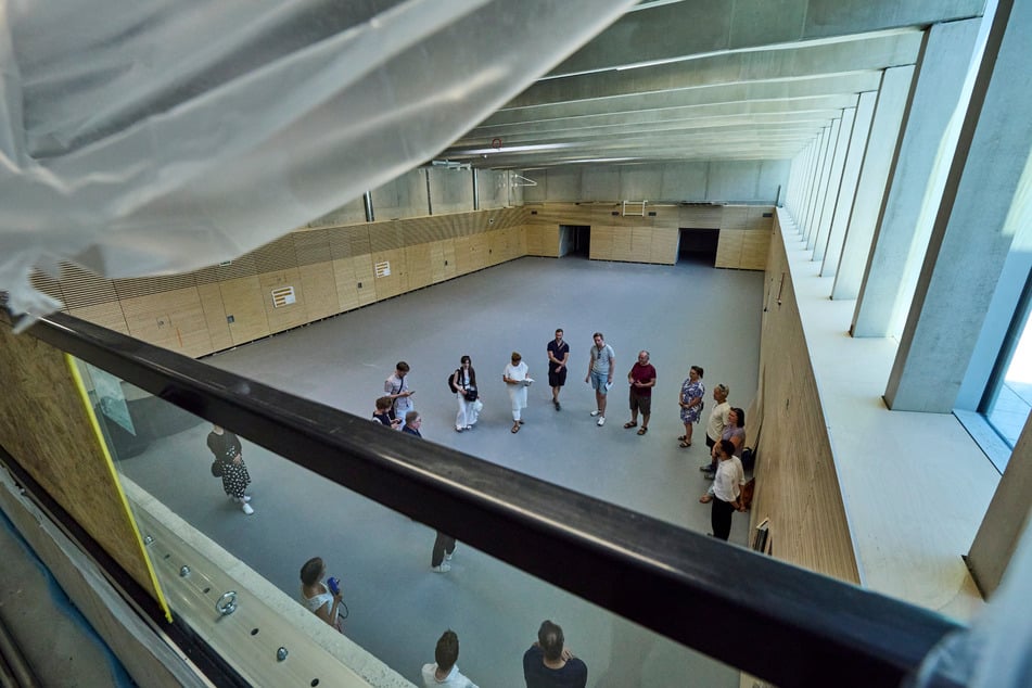 In der neuen Turnhalle der 49. Grundschule (Plauen) ist Carbonbeton verbaut.