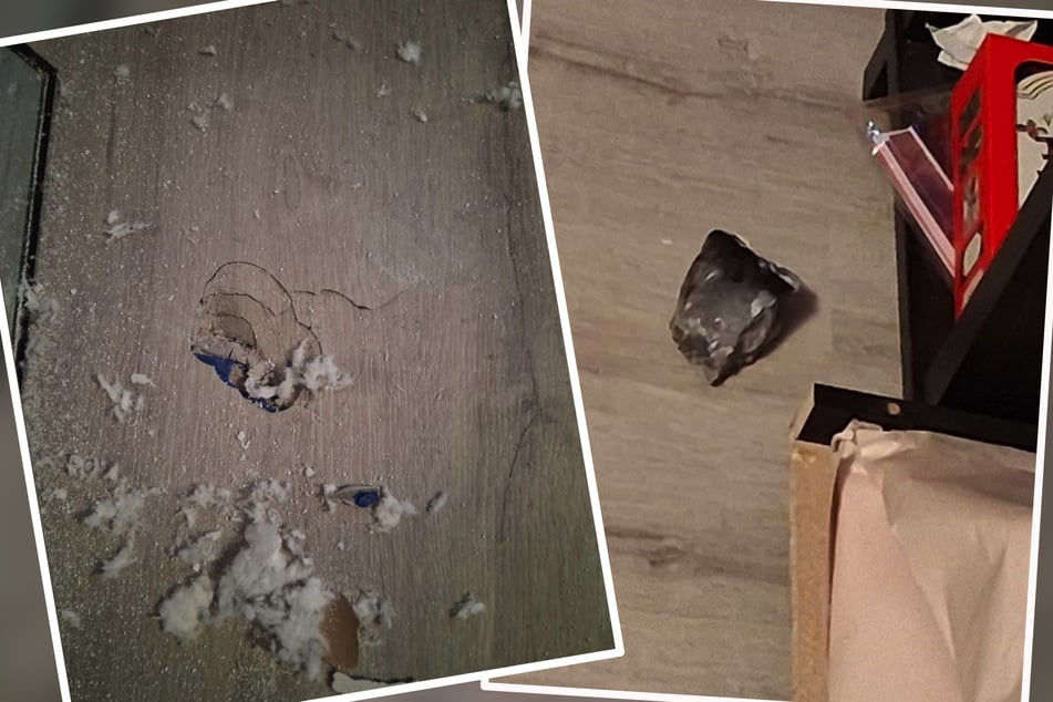 In das Haus der Texanerin Sherrie James ist am Samstag ein Bruchstück eines Meteoriten eingeschlagen.