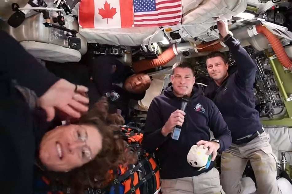 The four Artemis II astronauts still have to deal with some of life's mundane problems during their space mission!