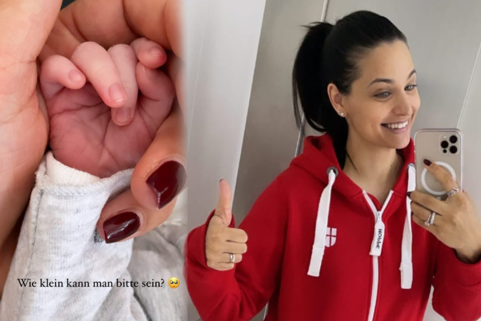 Amira Pocher: Amira Pocher teilt neues Baby-Foto, doch ein Detail macht stutzig
