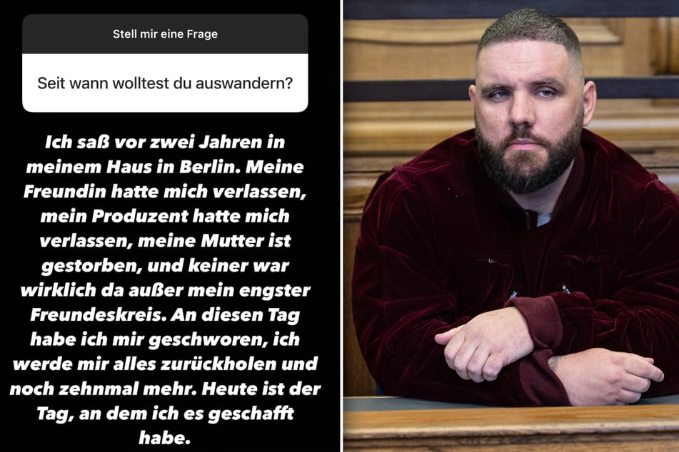 Schon länger wollte Fler auswandern.