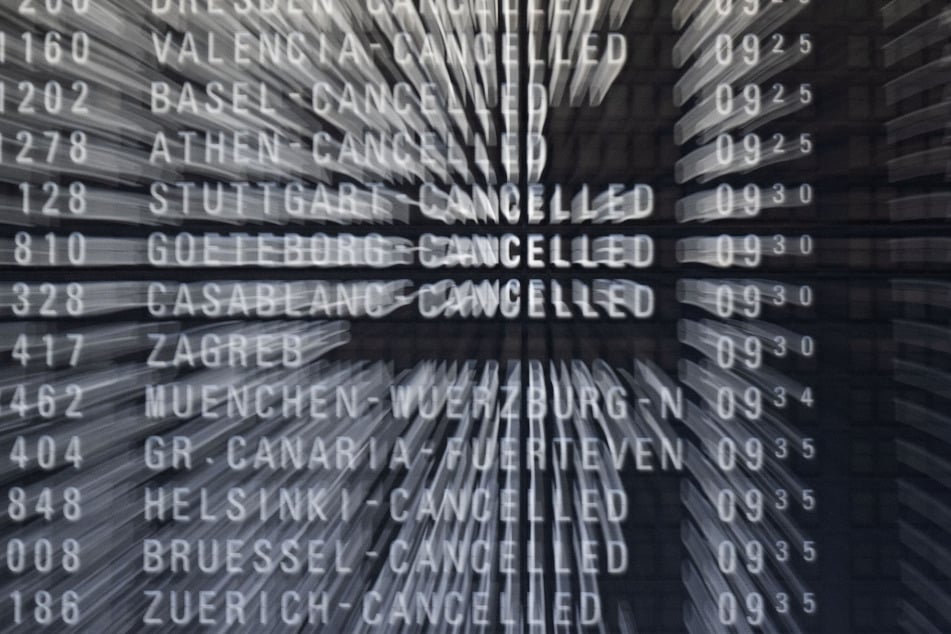 Über den ganzen Donnerstag wird mit Flugausfällen und Verspätungen zu rechnen sein.